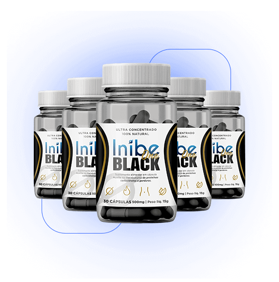 Inibe One Black - Fórmula Premium Importada
